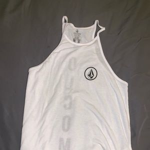 Volcom Tops - White Volcom tank Volcom Tops - White Volcom tank